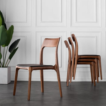 Walnut Dinning Chair 0022