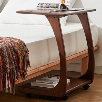 Wheeled End Table 0025
