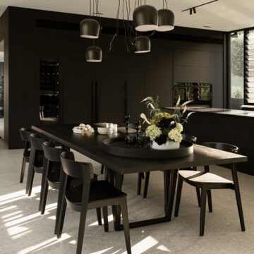 Onyx Black Dinning Table 0026